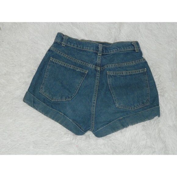 American Apparel Shorts Jean High Rise‎ Medium Wash Denim Shorts Size 27 - Picture 7 of 10